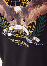 College Black Eagle T-Shirt