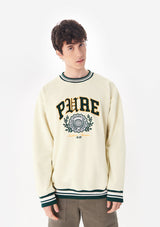 College Cream Pullover