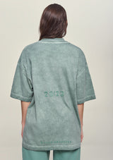 Basic Washed Green T-Shirt
