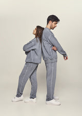 Basic Washed Gray Pullover