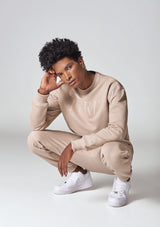 Basic Taupe Pullover