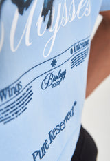 Biology Butterfly Crop Top
