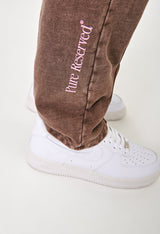 Biology Brown Washed Jogger