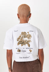Biology Pansy Crop Top