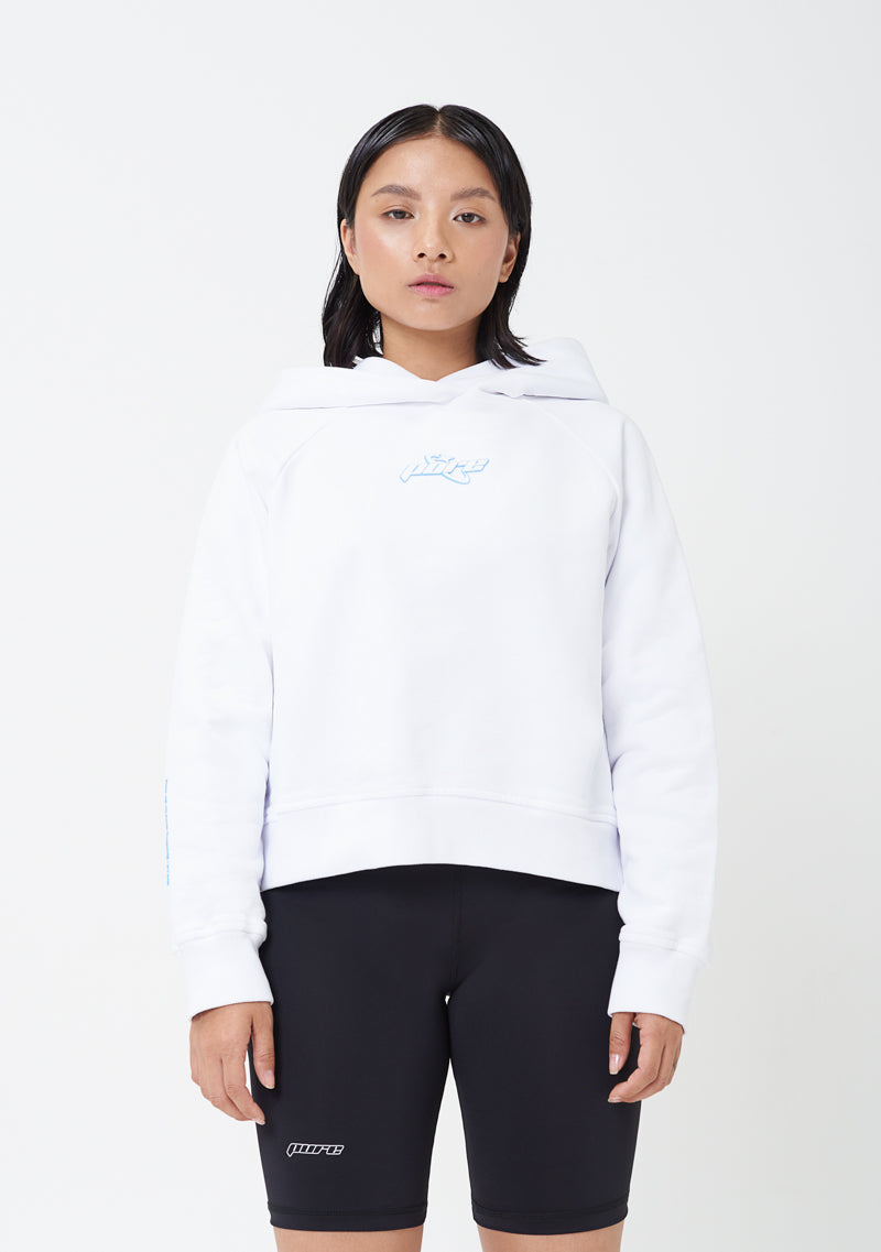 PURE2K Women White Hoodie