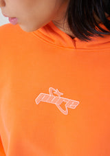 PURE2K Women Orange Hoodie