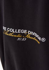 College Black Hoodie