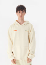 College Cream Hoodie