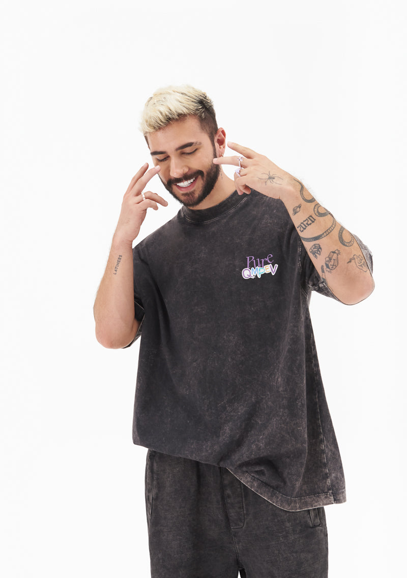 Q.M.P.E.V Black T-Shirt
