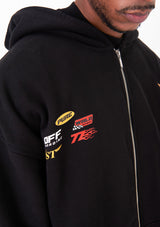 Motorsport Black Hoodie