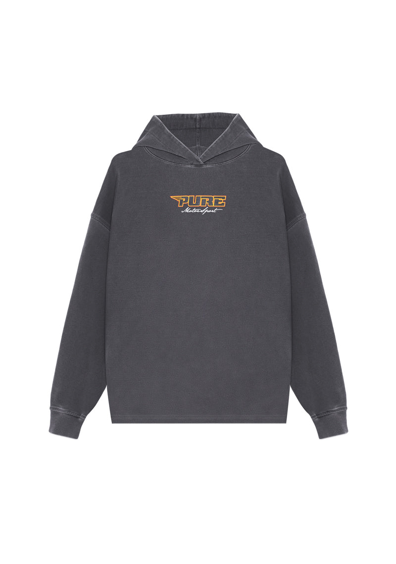 Motorsport Gray Hoodie