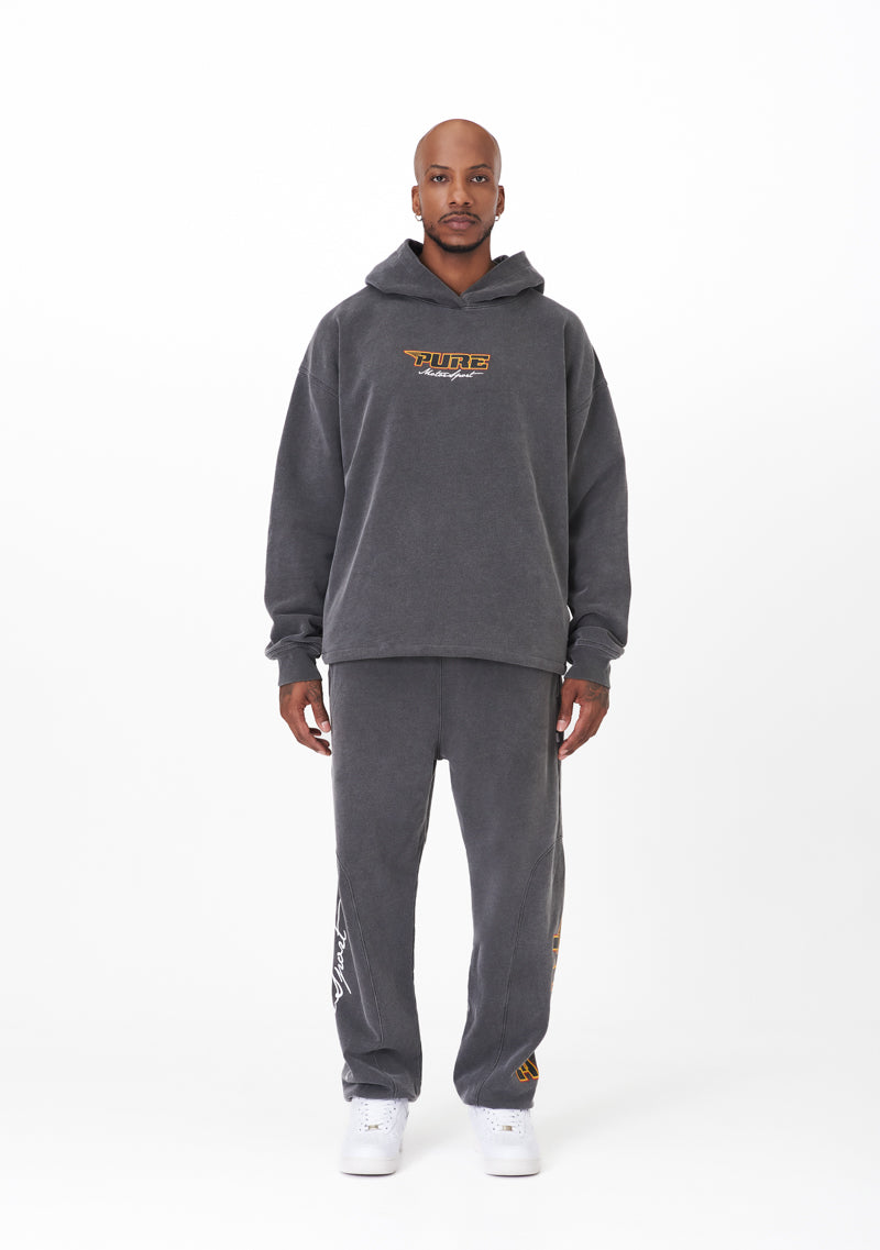 Motorsport Gray Hoodie