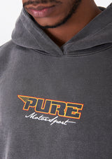 Motorsport Gray Hoodie