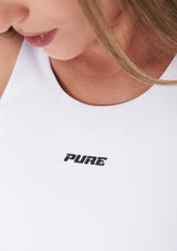 Motorsport White Woman's Top