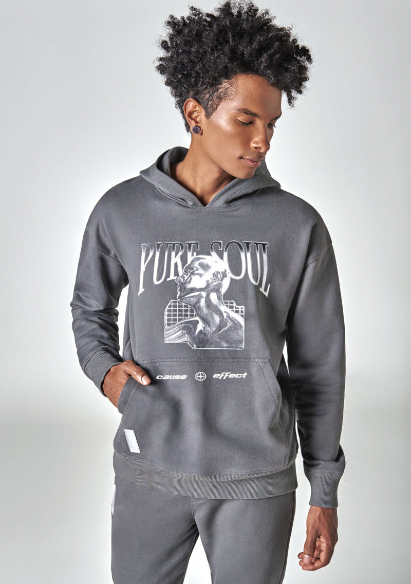 Gray Pure Soul Hoodie