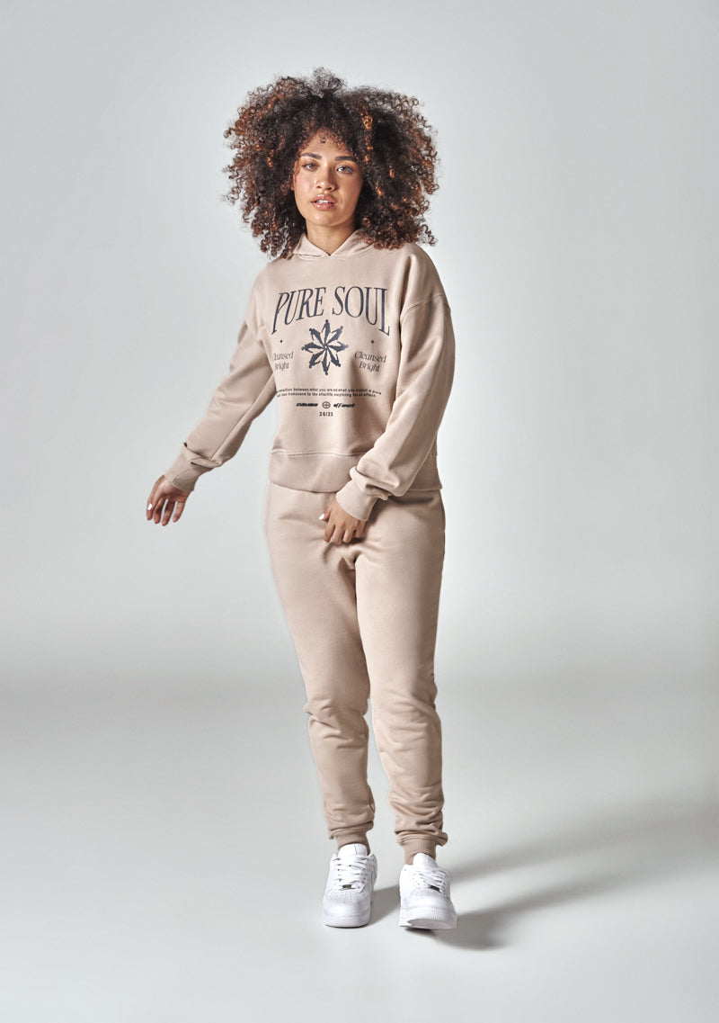 Taupe Pure Soul Hoodie