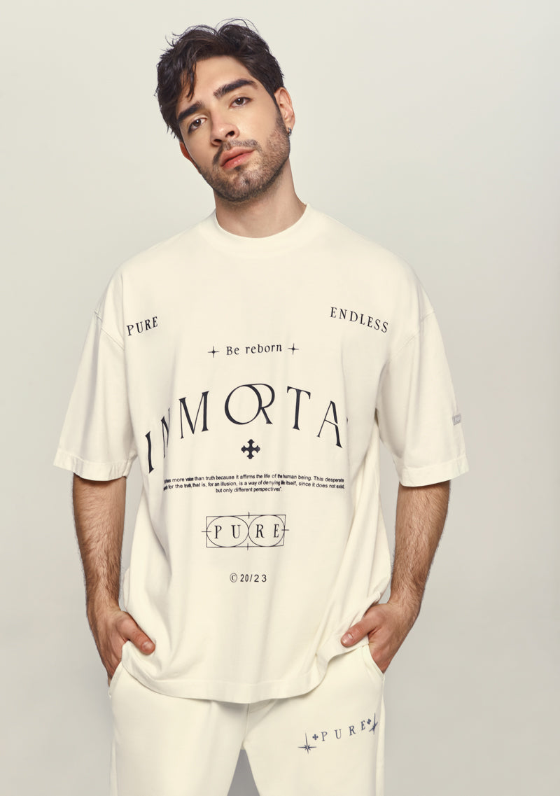 Cream Pure Inmortal T-Shirt