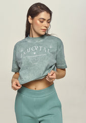 Green Wahed Pure Inmoral Croptop