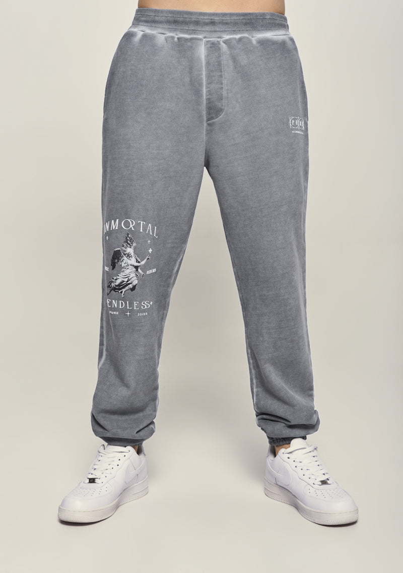 Gray Man Washed Pure Inmortal Jogger